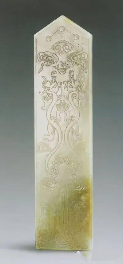 古玉挂绿黄金满地铜绿沁怎么形成