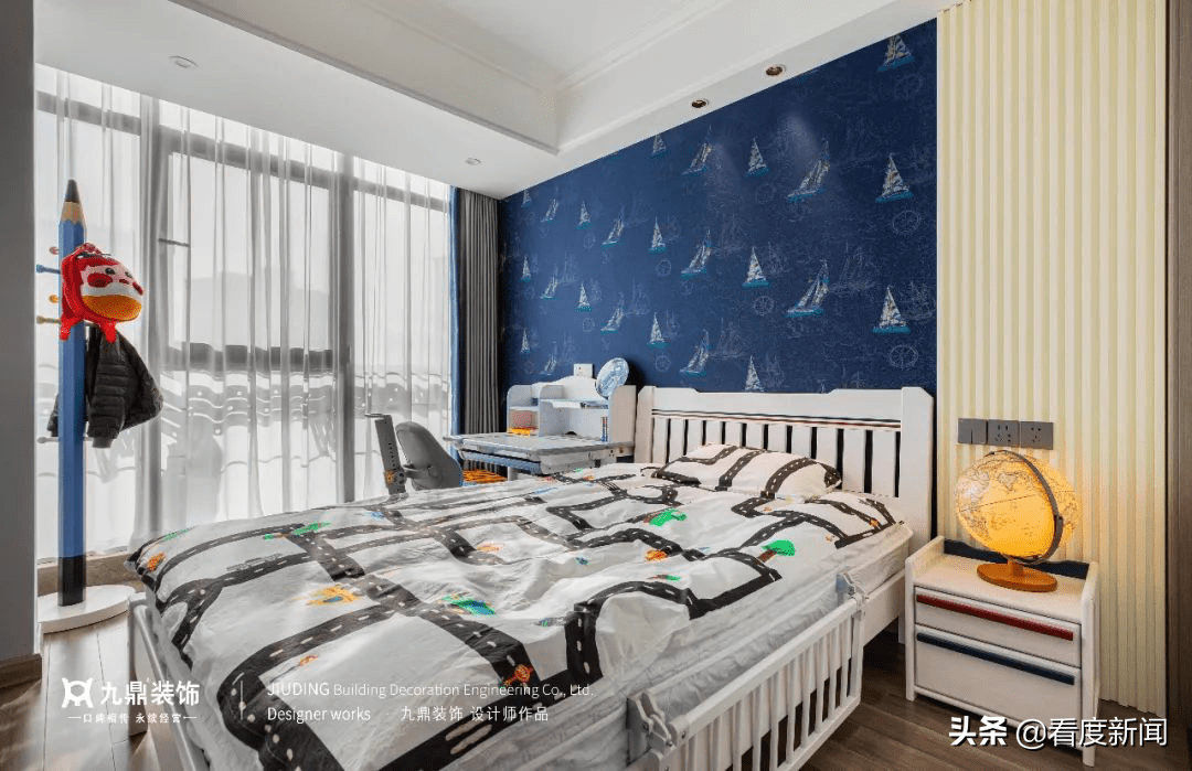 木材|125㎡轻奢三居，化繁为简，向美而生