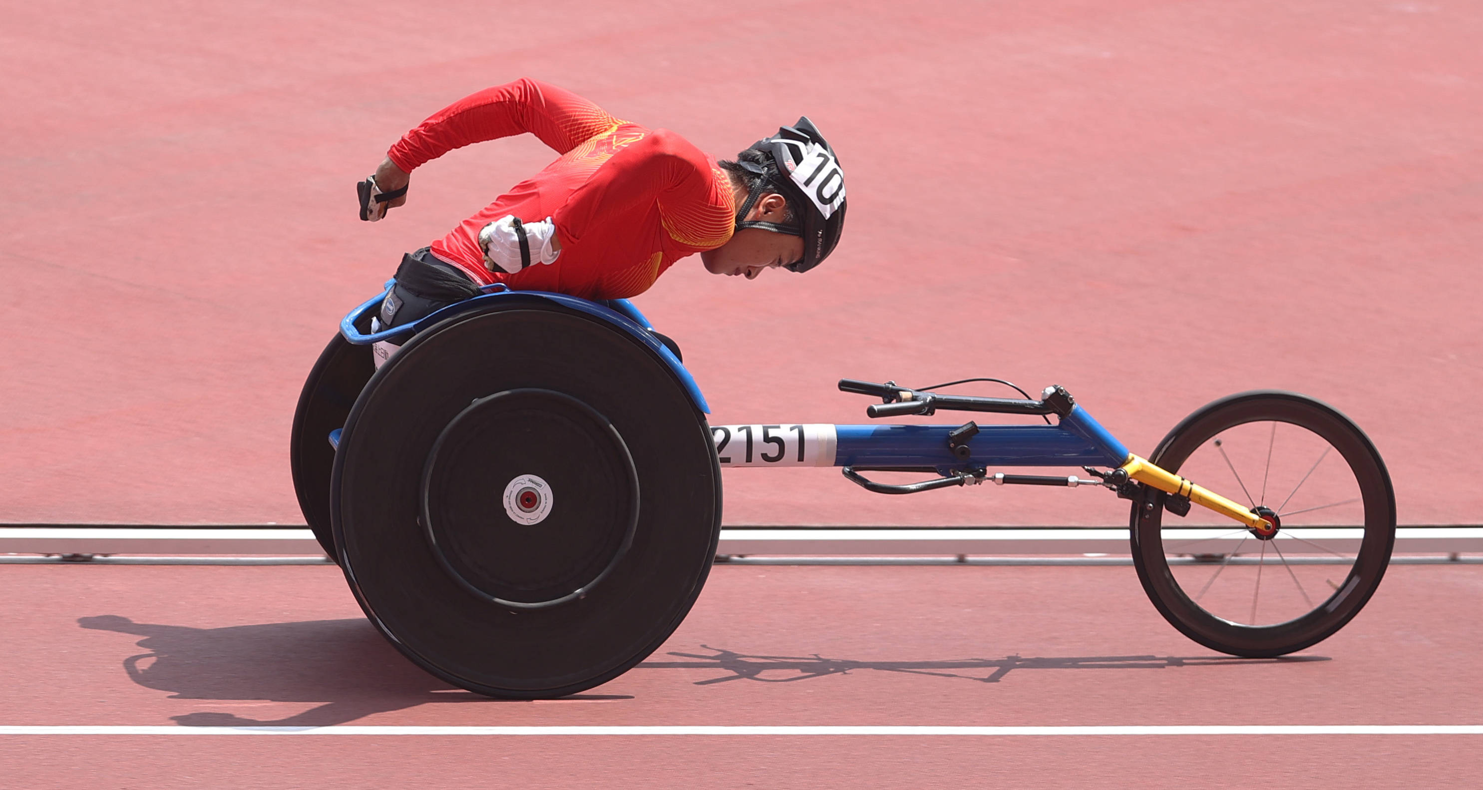 田径——轮椅竞速:邹丽红刷新女子5000米t54级亚洲纪录