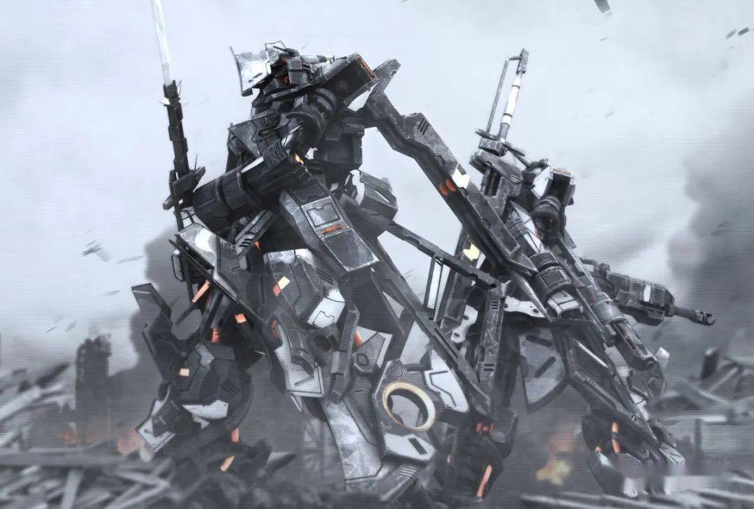 【靓图】一组帅炸的科幻类机甲题材插画!