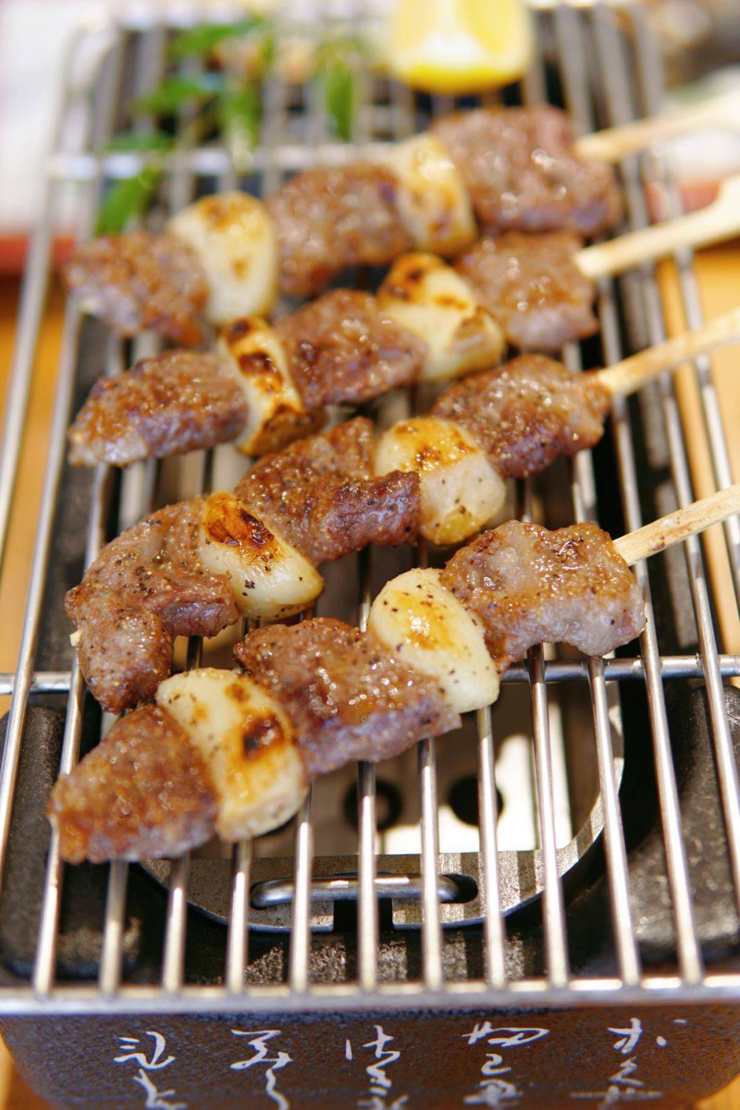 $112(四串)·和牛肋条串·v宁波人最爱的螺肉,这儿也有!