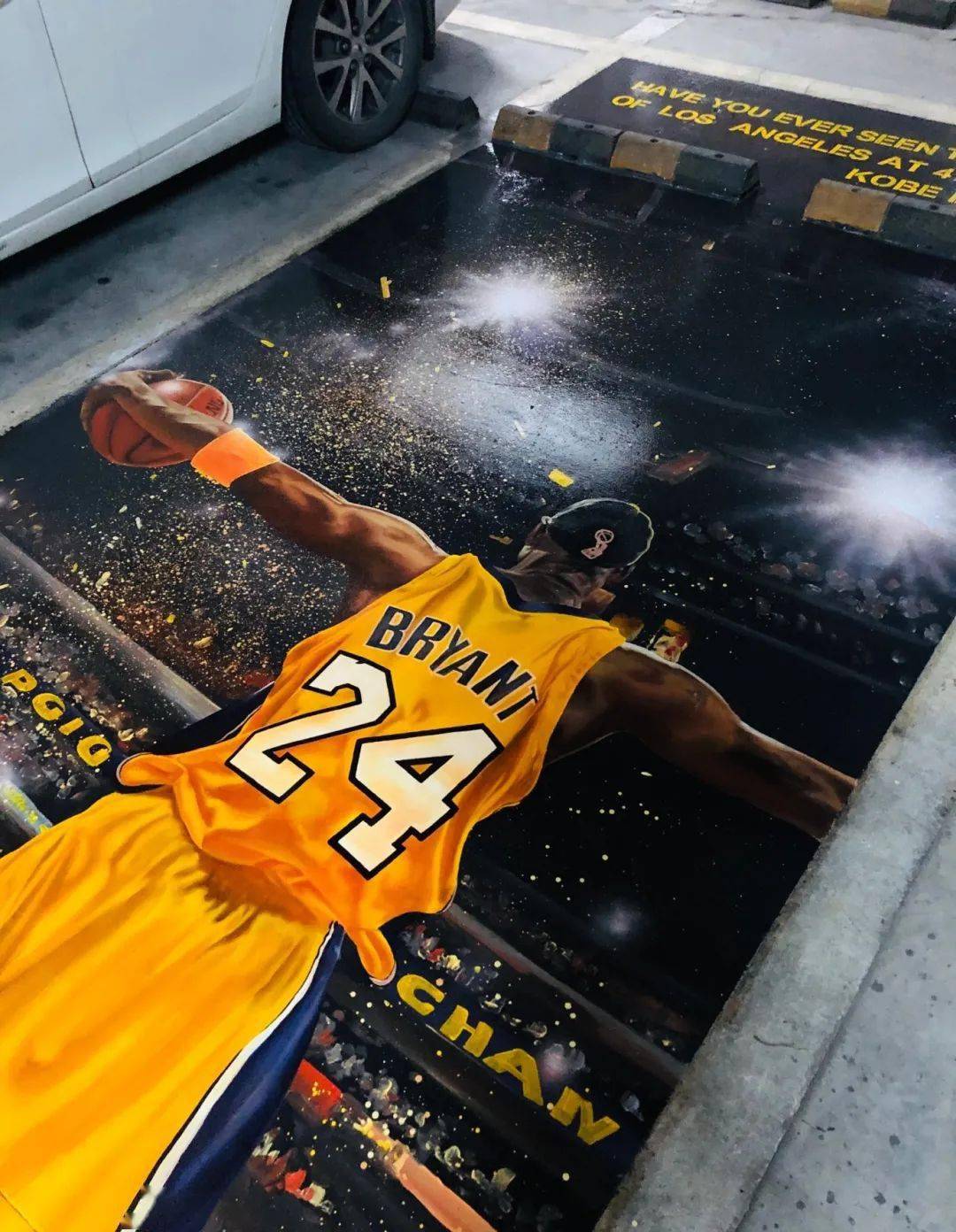 世界各地的科比涂鸦大家都在想你