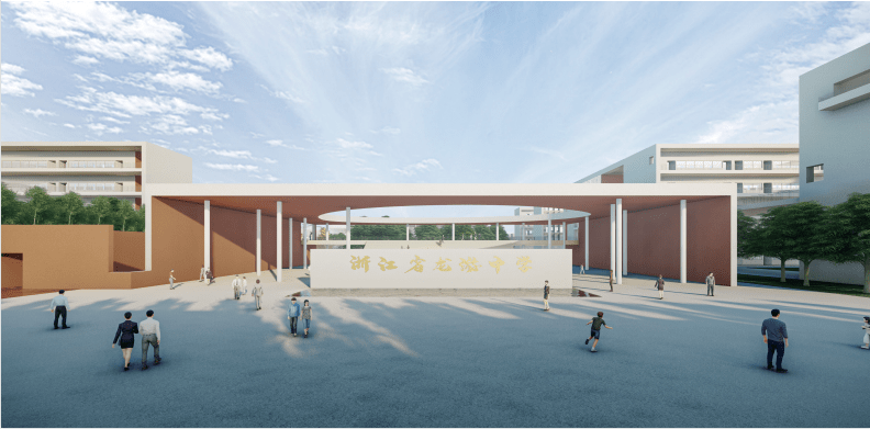 龙游中学改扩建方案出炉快来为你喜欢的方案打call