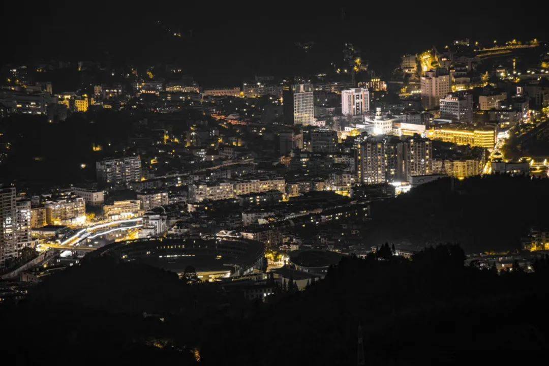 爱上遂昌,从夜景开始!_城市