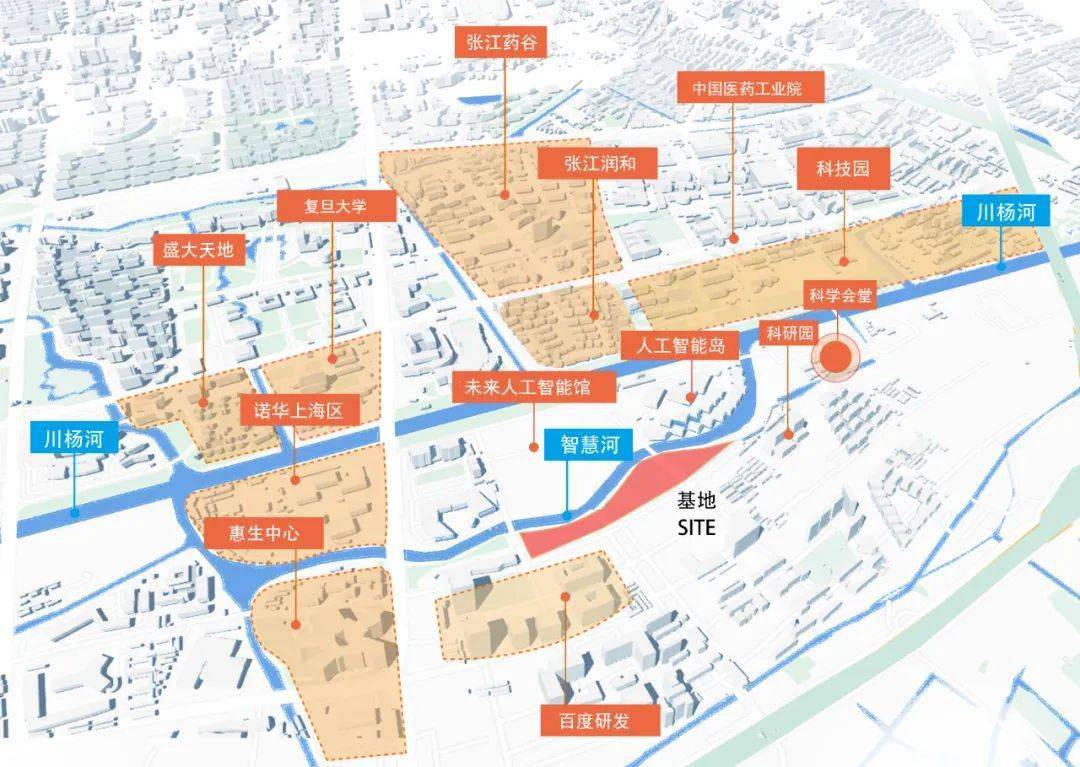 新作丨穿街引園上海張江科學城ai未來街區大正建築