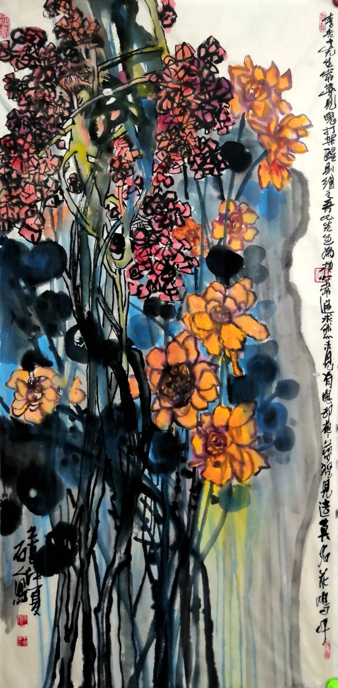 恣意妄为——石人国画作品