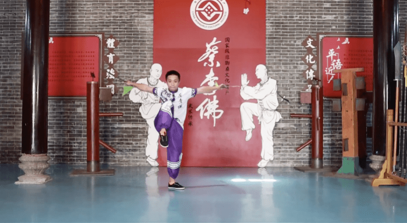 武术|武功秘籍跃然墙上！非遗小姐姐京梅村探访蔡李佛拳