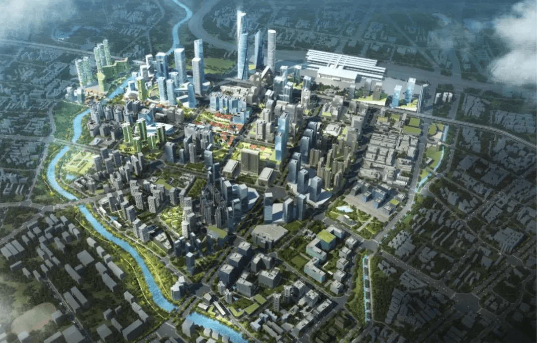成都蓉北商圈规划方案图片