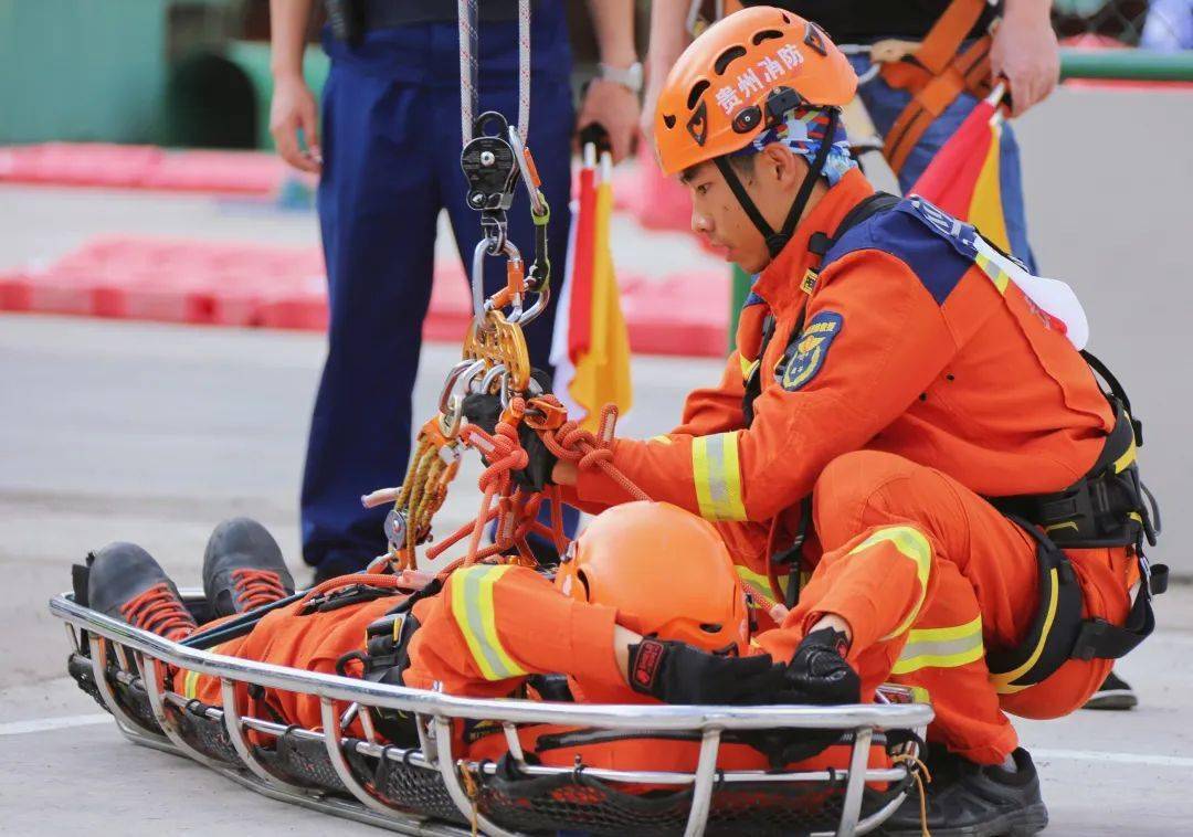 冠军榜丨贵阳支队荣获"t型救援操"团体第一名