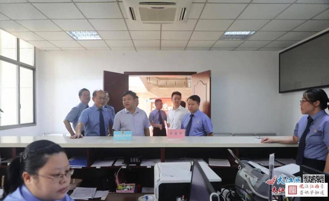 吉安报道:永丰县领导走访调研县人民检察院工作_金晶