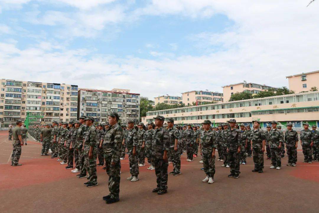 【阳泉二中】初高一军训进行时