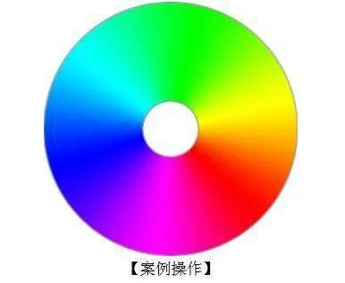 ps教程:渐变色案例操作:绘制简易光盘