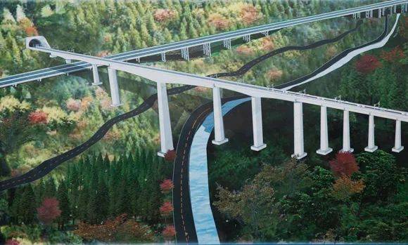 国内高铁跨度最大,墩身最高的石梁河双线特大桥4号墩封顶 - 淘金网