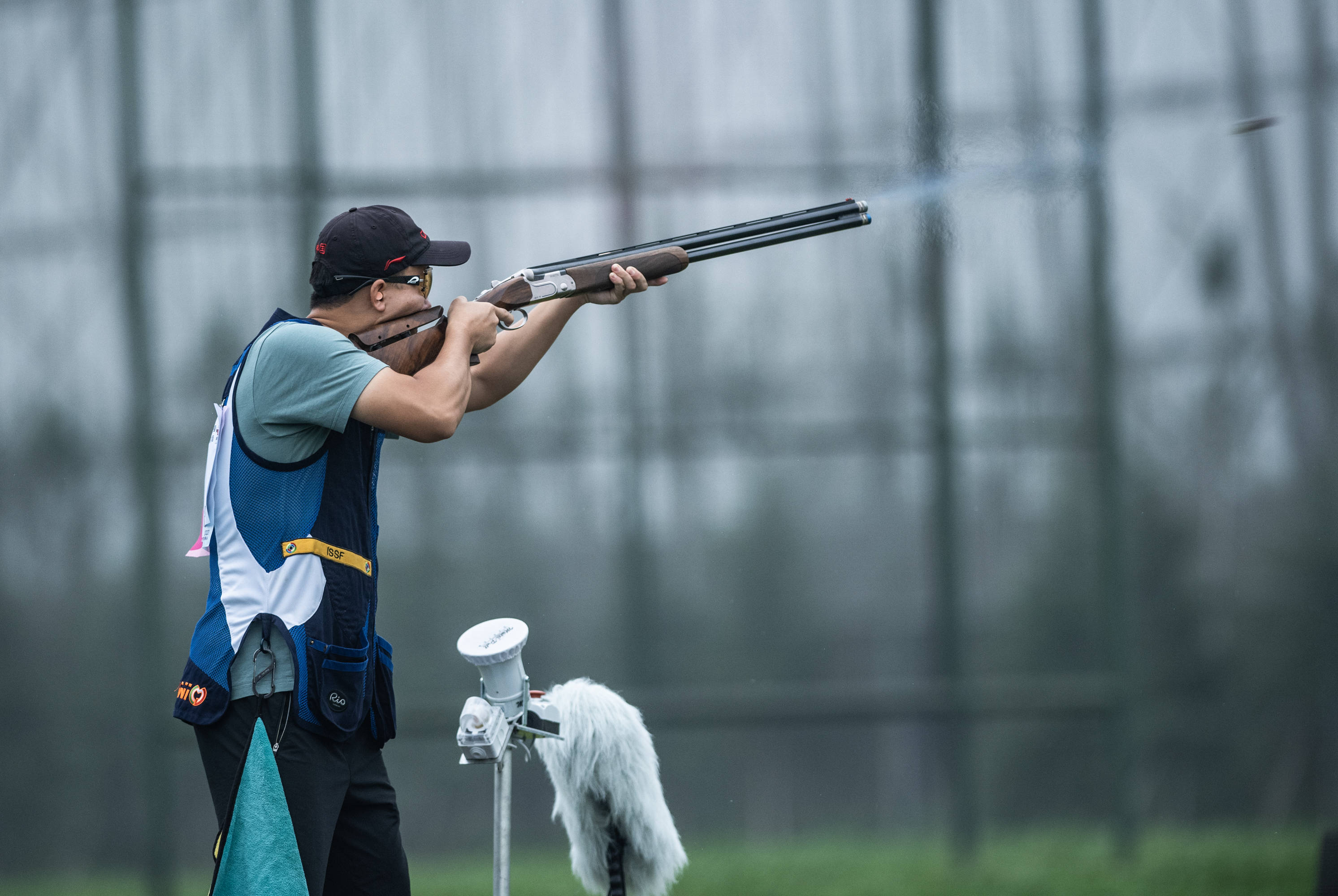 射击——飞碟双向决赛赛况