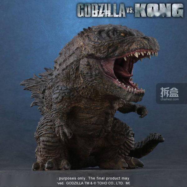 产品|X-PLUS DF GODZILLA 2021 哥斯拉 Q版人偶手办摆件