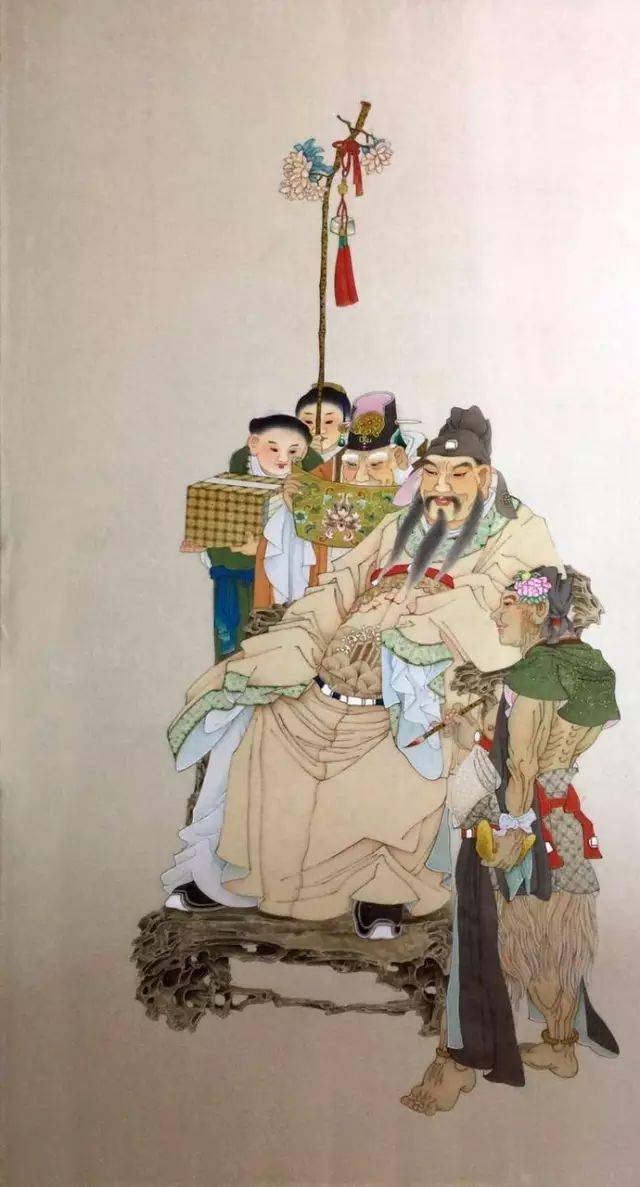 郑增科工笔画丹青妙手粉黛三千