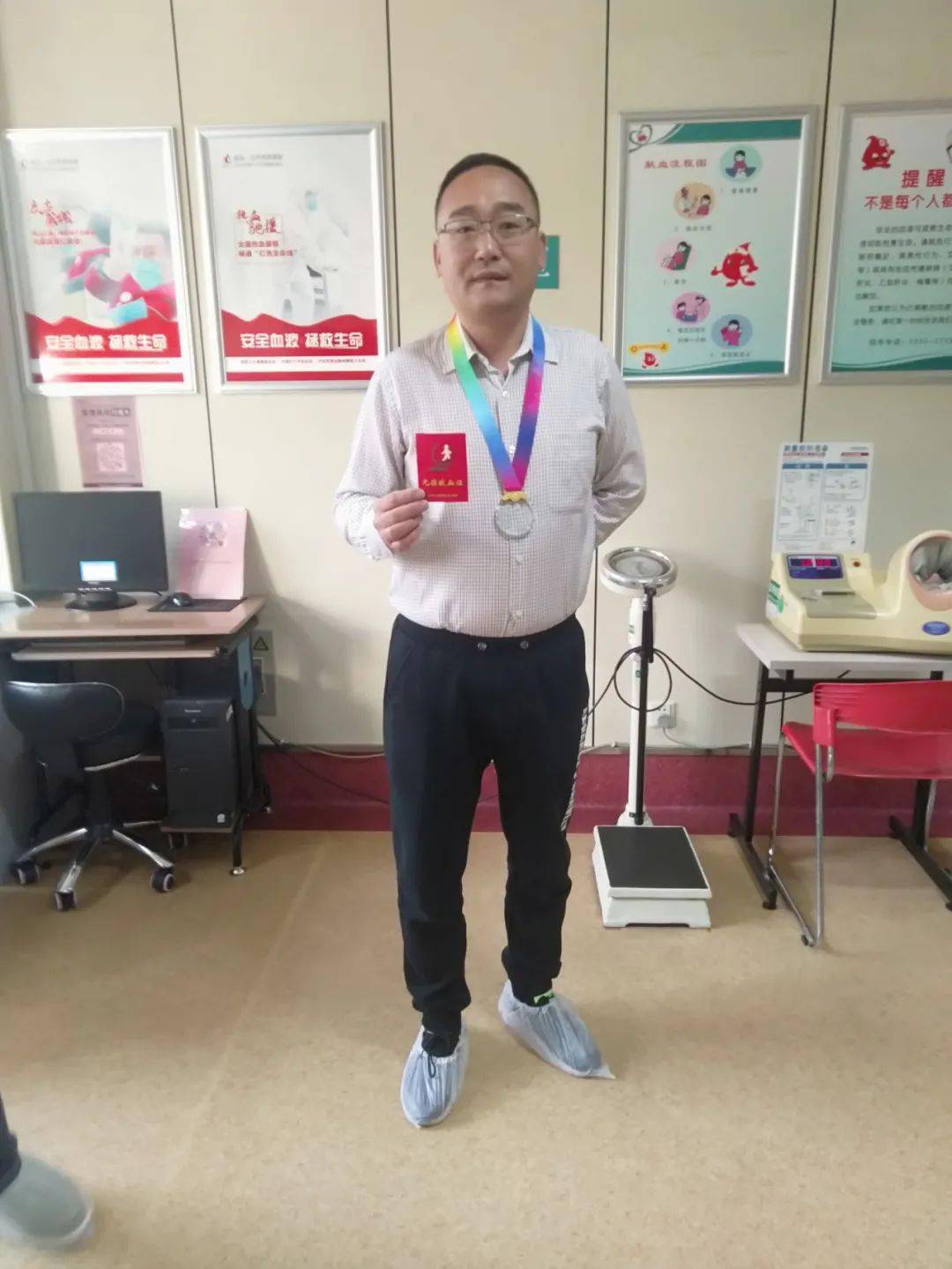 人物曹志辉无偿献血十年用爱心为生命加油