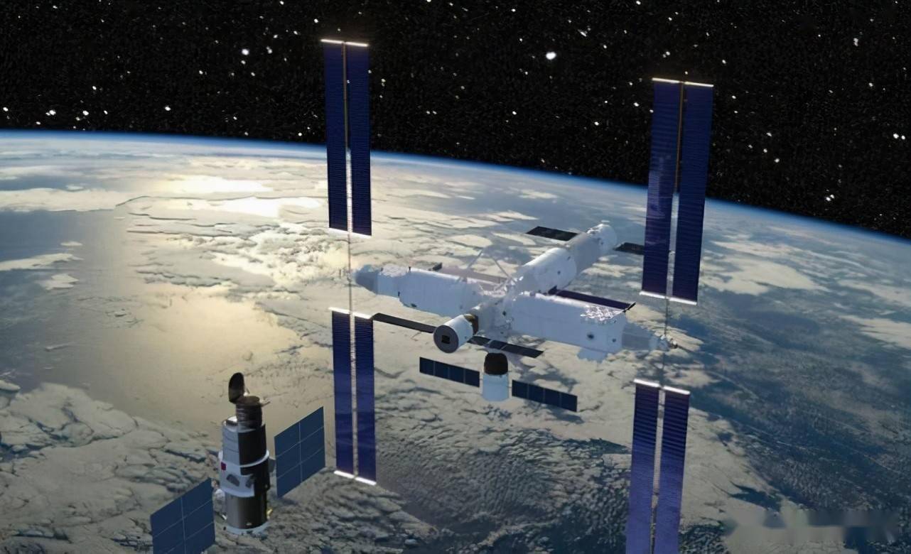 天和号太阳能帆板疑似鼓包不是光线问题而是为了提高发电效率