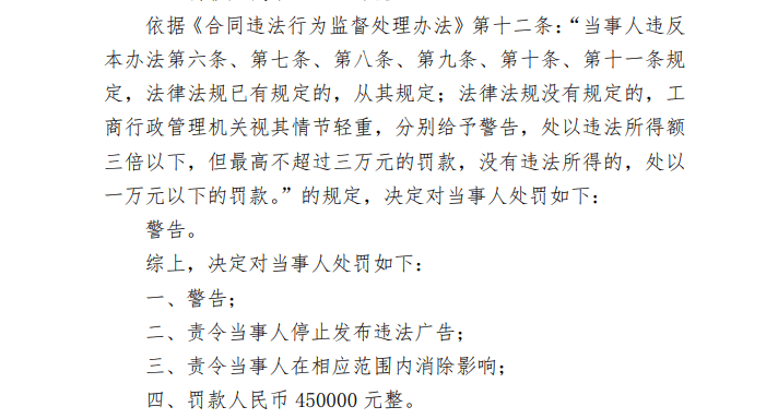 涉虛假宣傳加拿大鵝遭罰款45萬元