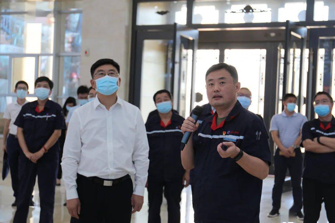 宁河区委书记白凤祥莅临联合特钢公司视察指导工作