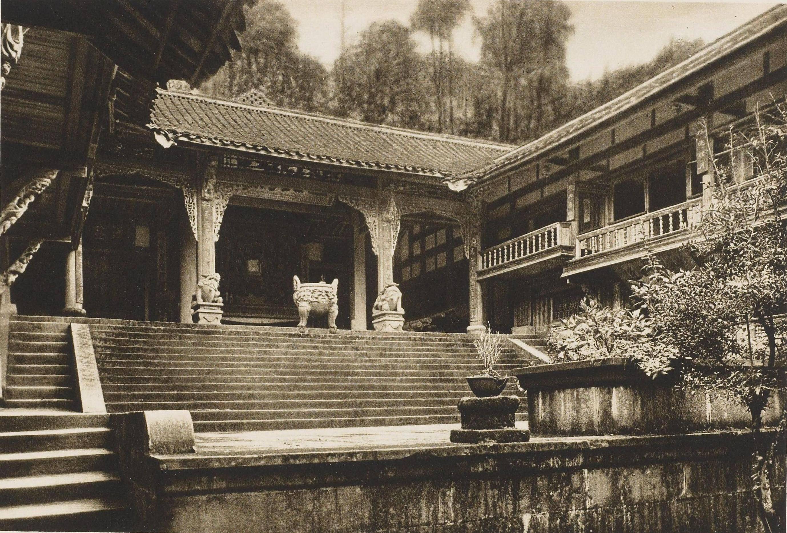 柏石曼清末中国行131908年的四川都江堰老照片