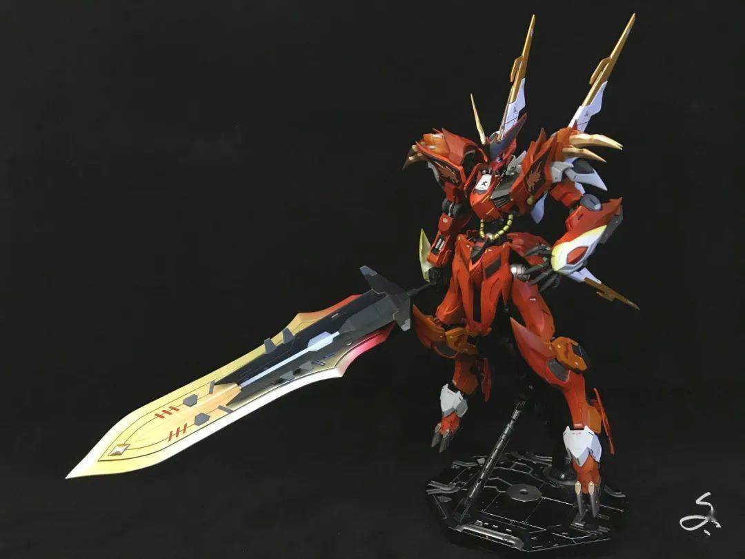 巴巴托斯龙王丸改件涂装火焰龙王丸