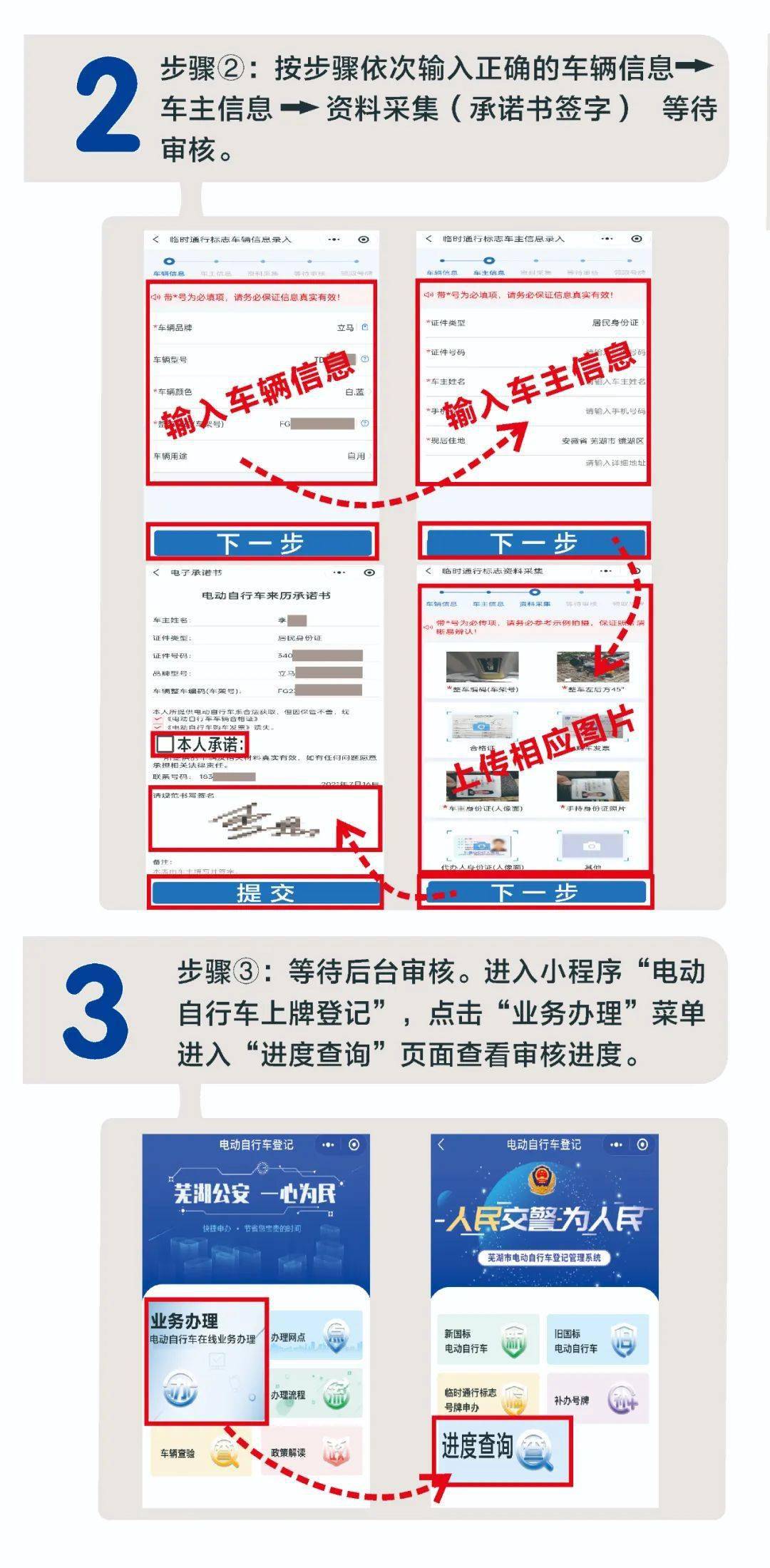 72v电动车上牌流程图片