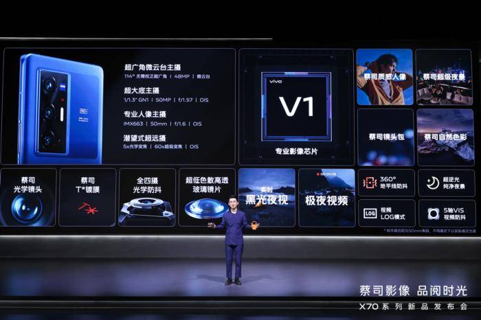 旗舰|影像旗舰vivo X70系列正式发布 售价3699元起