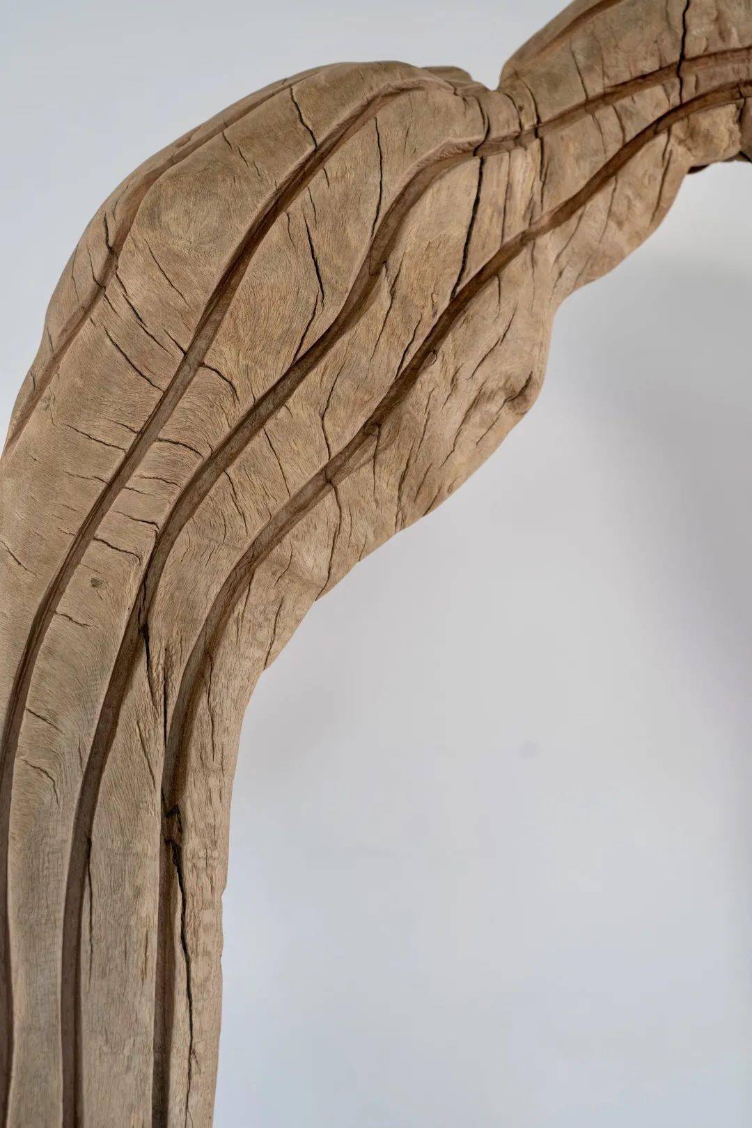 朽木的生命姿态朽木可雕吴谦雕塑作品展