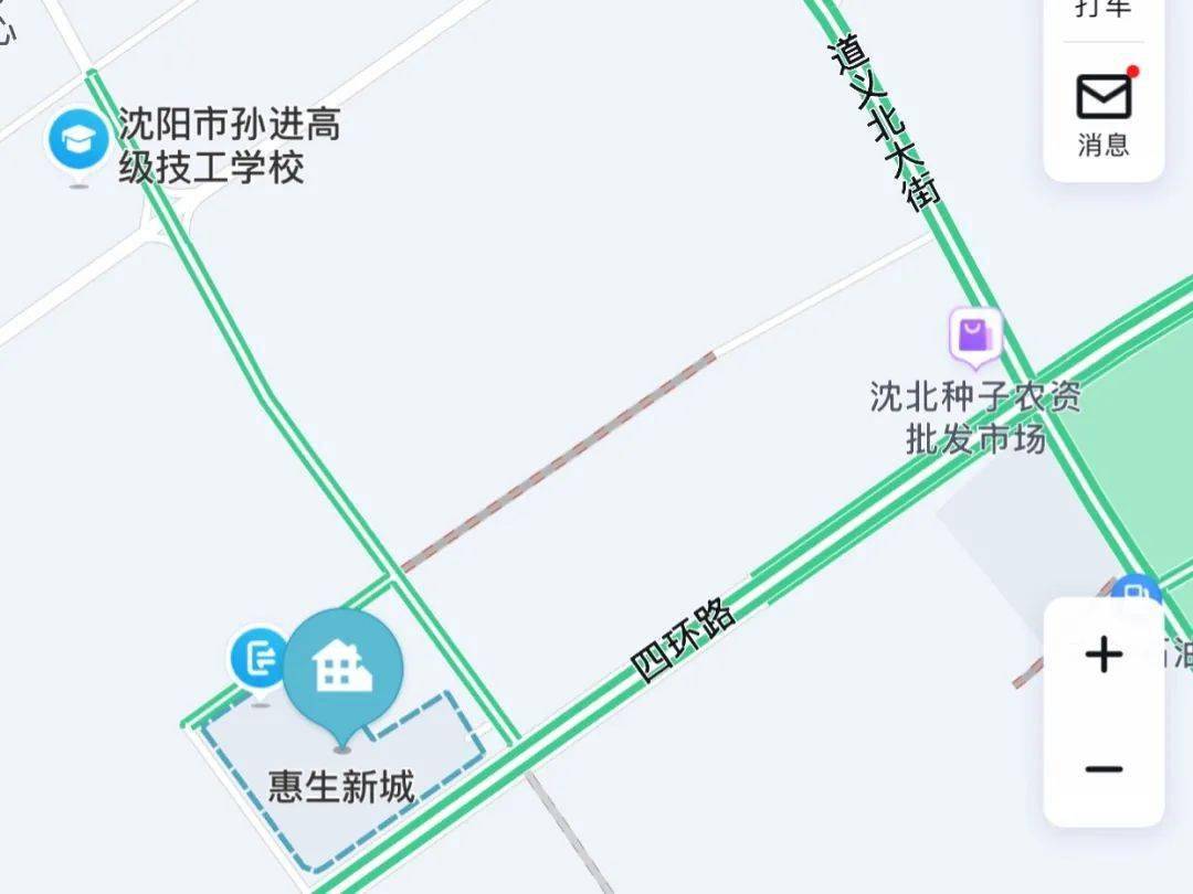 道义街道北苑社区 两邻 直通车发车了 193路公交车延线正式开通 惠生