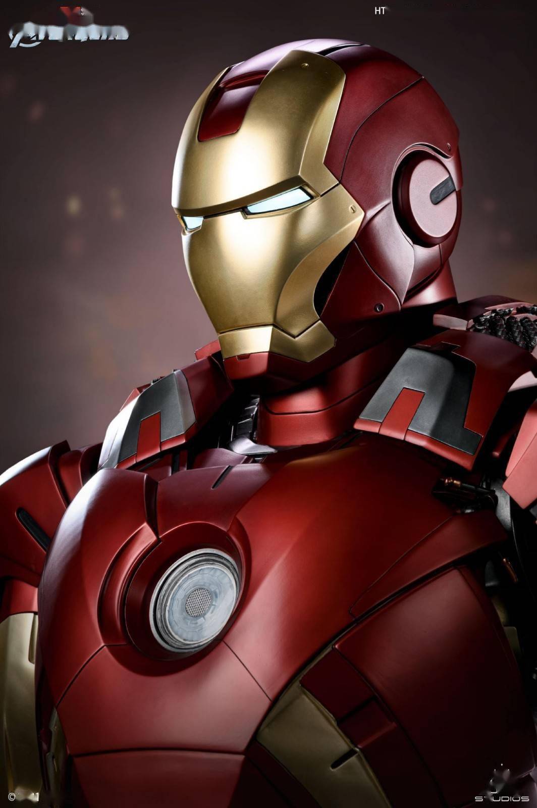 皇后工作室超限量1/1钢铁侠mark7全身像 售价6.7万元