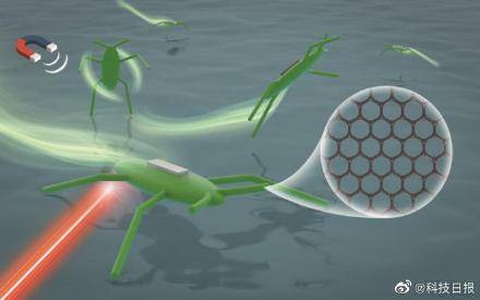 红外光|仿水黾微型机器人研究取得新进展