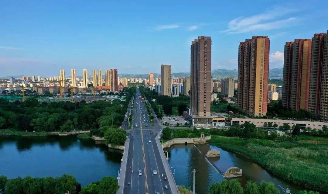 空中看淄川,原来你是这么美!