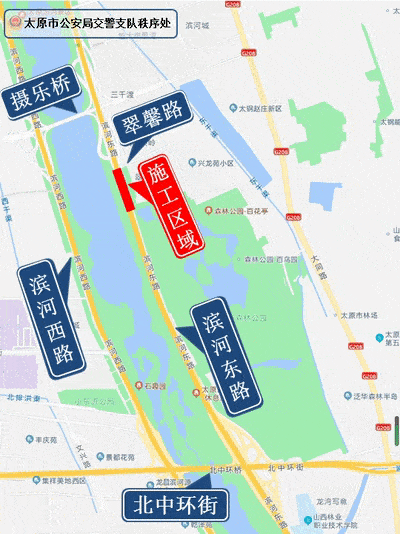滨河东路翠馨路口(9月21日至9月23日)