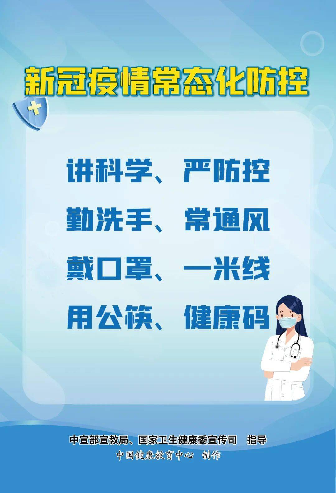 国家|新冠肺炎疫情常态化防控怎么做？七张海报告诉你！