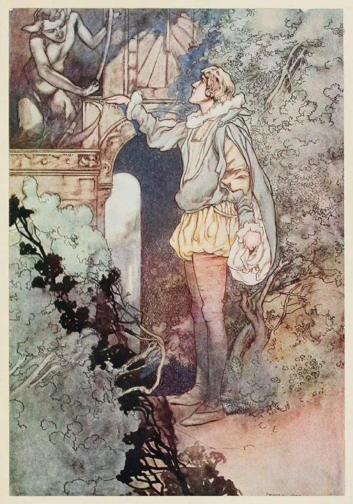 插画莎士比亚的十四行诗