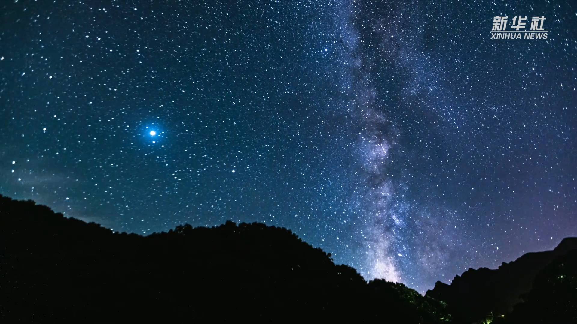 看白云山漫天星辉 每一帧都能美到你