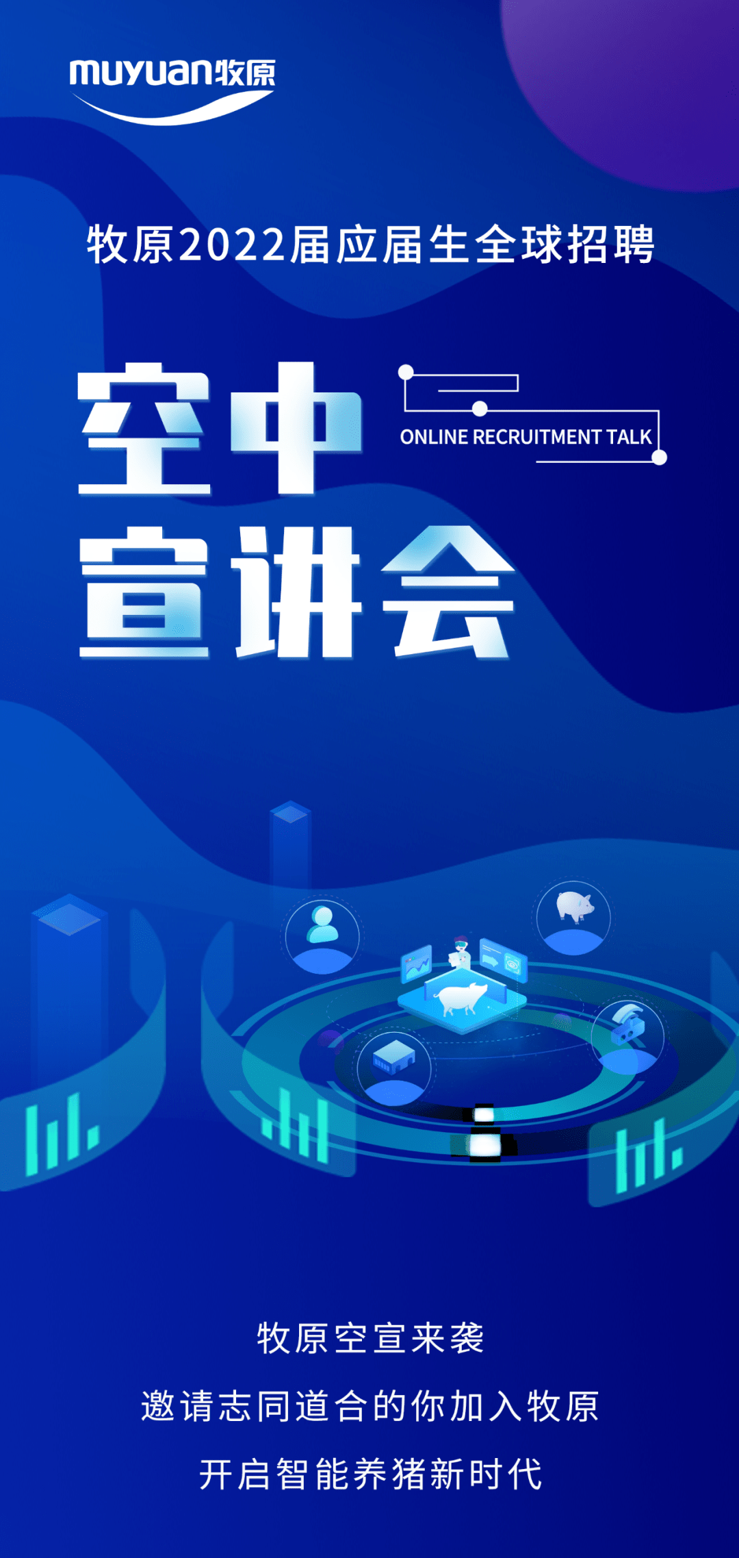 【招聘快讯】牧原应届生全球招聘高管宣讲会行程预告