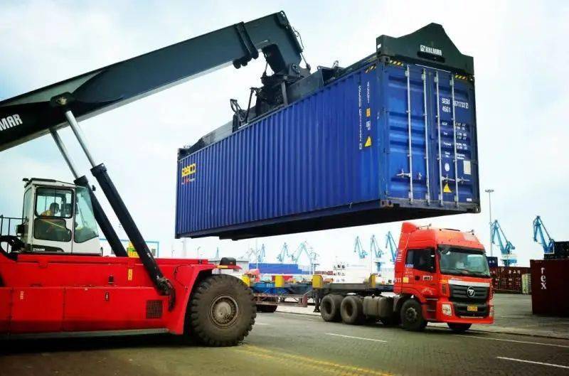 潍坊港中港区集装箱吞吐量创历史同期新高_港口