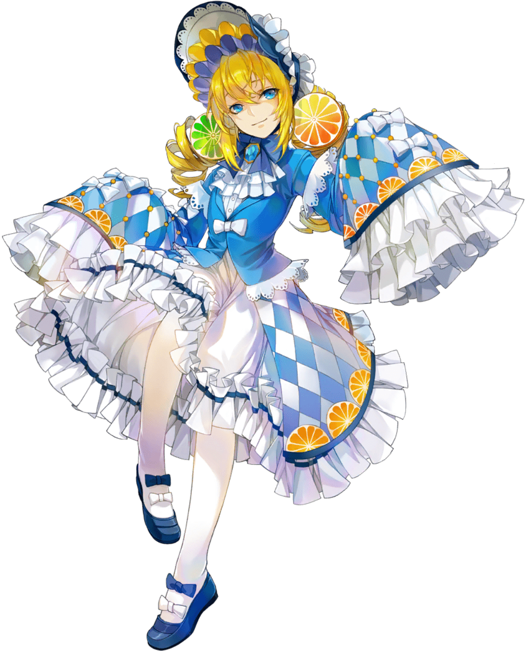 立绘素材高品质最终王冠x新世界游戏原画全身立绘美汁汁