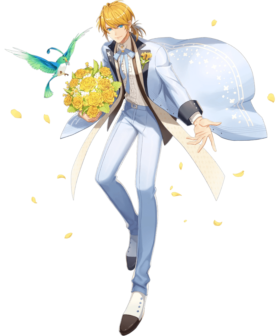 立绘素材高品质最终王冠x新世界游戏原画全身立绘美汁汁