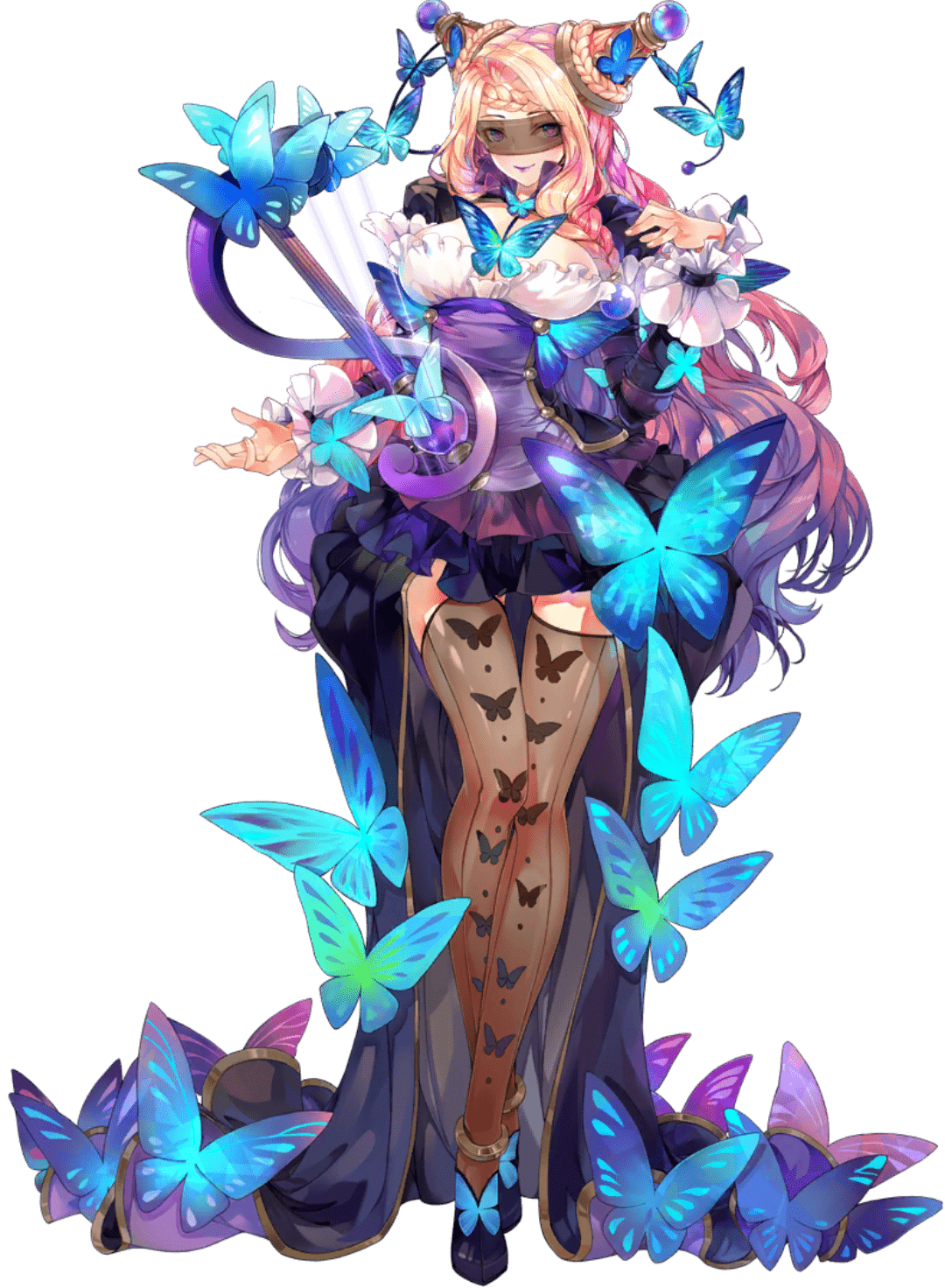 【立绘素材】高品质!《最终王冠 x:新世界》游戏原画全身立绘美汁汁!