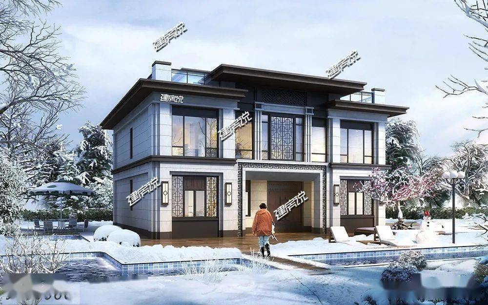 农村建房别再跟风了!5款新中式别墅,气质非凡,尊贵霸气