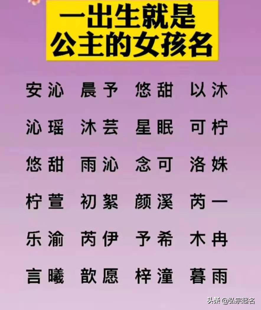 各种公主的名字和图片图片