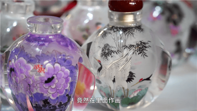 瓶里画乾坤,威海这个邨藏着国家级非物质文化遗产_内画