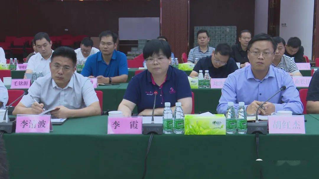 县长李霞到牧原集团洽谈对接相关项目服务企业发展_方城