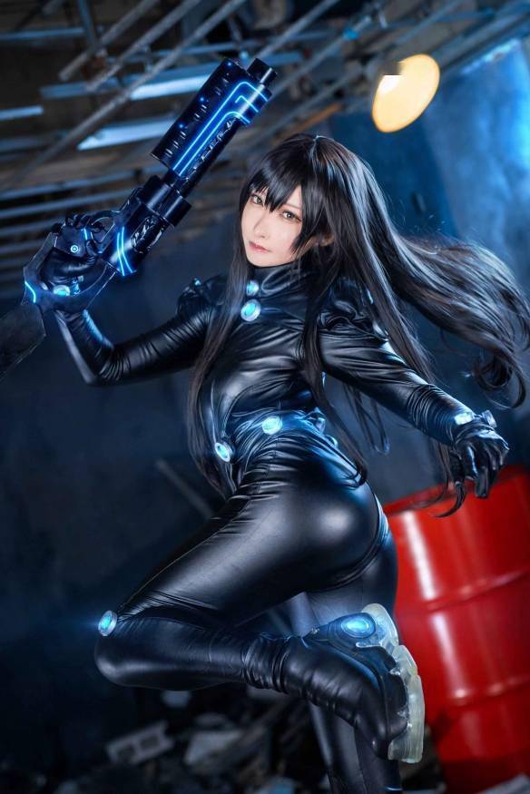 樱花妹cos《eva》真希波:萌妹眼睛娘可爱又性感_otofu