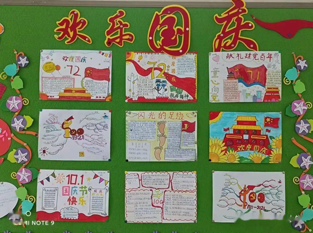 我展示,我精彩……学生亲自参与到文化墙各个板块的设计,张贴,手抄报