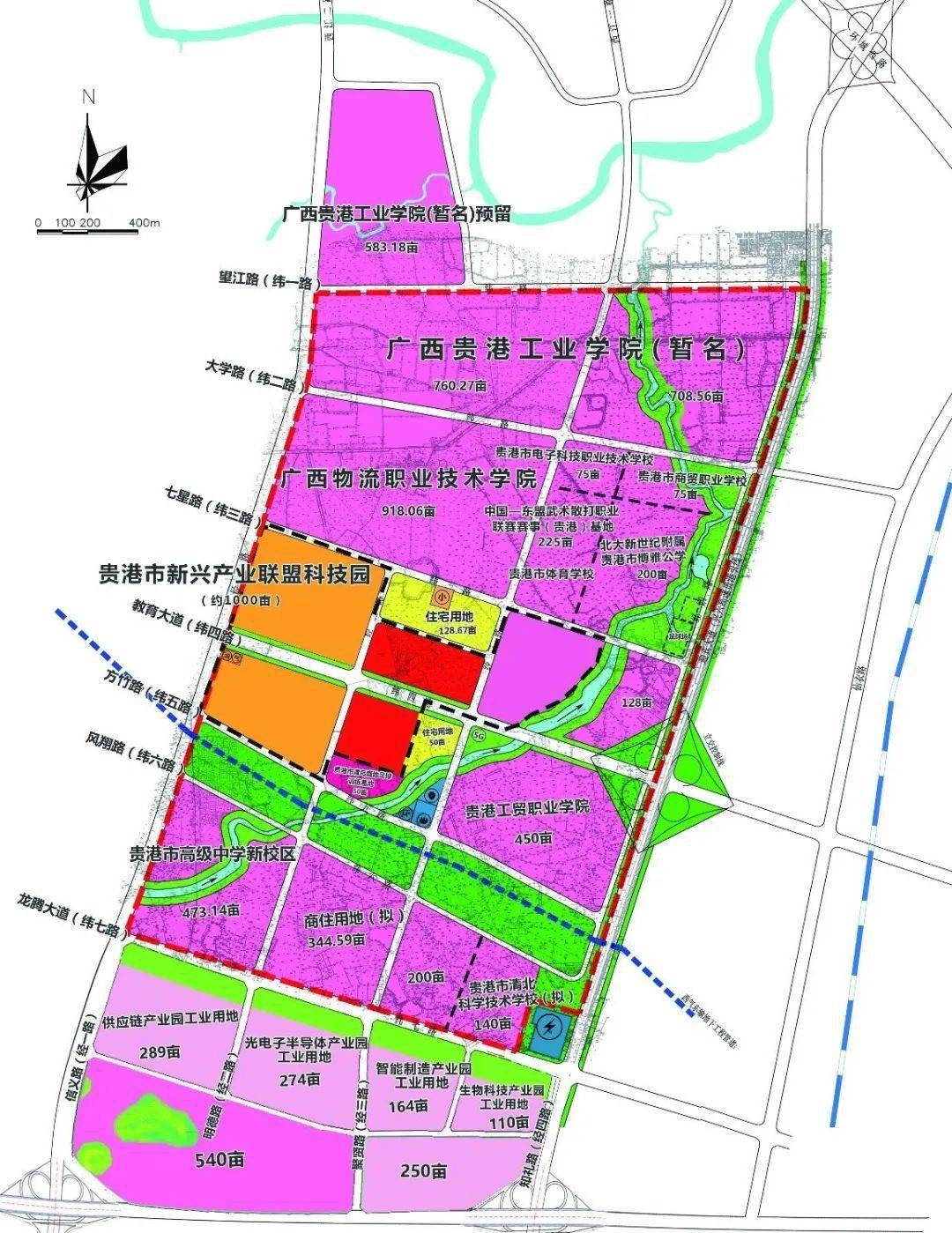贵港市城市高清规划图图片