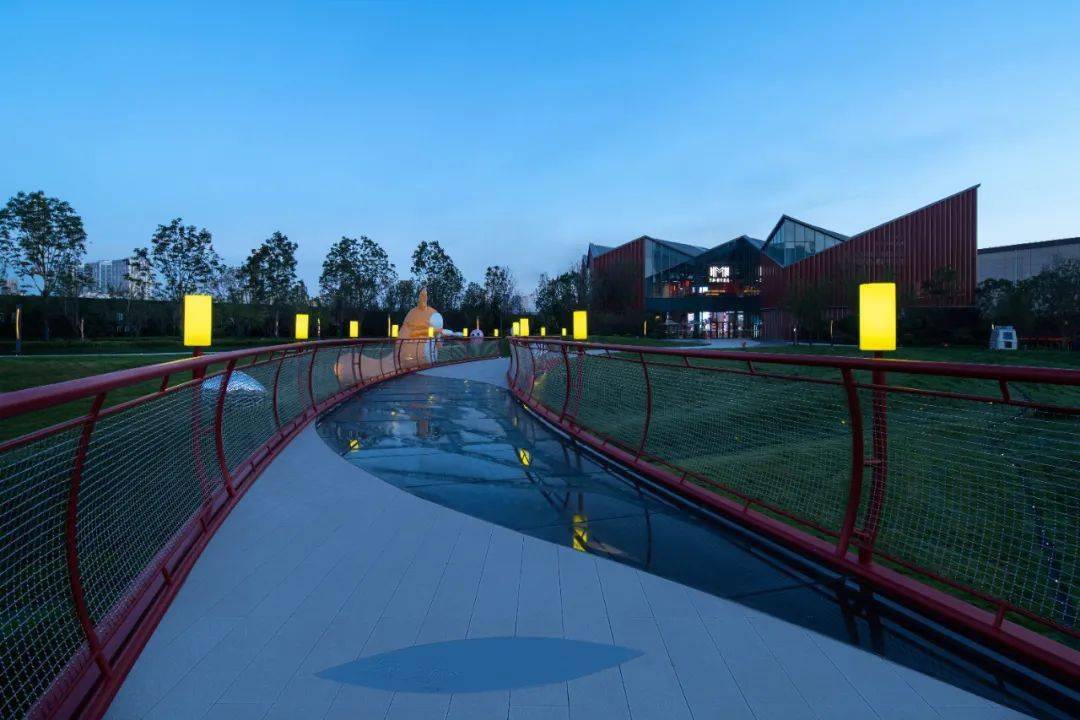 叶形大地艺术长春万科宽城拾光公园